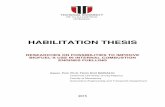 HABILITATION THESIS - utcluj.ro · habilitation thesis would not have been possible without the continued support of those around me. Without the unconditionally help of my family,