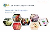 TPBI Public Company Limited · Strictly Private & Confidential TPBI Group Overview Page 3 • TPBI Public Company Limited ( ^TPBI) was established by Borrisuttanakul family as a plastic-bag