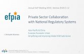 Private&Sector&Collaboraon& with&Naonal&Regulatory&Systems&€¦ · Private sector collaboration with National Regulatory Systems | J. Christophe Delumeau 12 E2B VigiFlow National