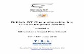 2015 British GT · British GT Championship & GT4 European Series FREE PRACTICE 1 - CLASSIFICATION POS NO CL TEAM / DRIVERS CAR TIME ON LAPS GAP DIFF MPHPIC 1 6 GT3 Liam GRIFFIN