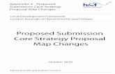 Proposed Submission Core Strategy Proposal Map Changesdemocracy.lbhf.gov.uk/documents/s5994/Appendix 2.pdf · Proposed Submission Core Strategy Proposal Map Changes Local Development