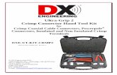 Ultra-Grip 2 Crimp Connector Hand Tool Kit · The DX Engineering Ultra-Grip 2 Crimp Connector Hand Tool Kit is ready for you to make professional quality crimped coaxial cable assemblies