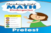 Pretest · Grade K boxed set. Before giving your students cards from the set, use this Pretest to determine if they Before giving your students cards from the set, use this Pretest
