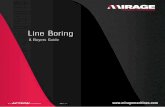 Line Boring - info.miragemachines.com · boring solution for multiple projects • Fast set-up time. DESCRIPTION. A versatile and modular line boring machine offering a choice of