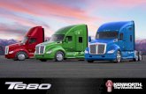 T680 76-Inch Sleeper · 76-Inch High-Roof Sleeper For lower-profile and weight-sensitive applications, the Kenworth T680 with a 76-inch mid-roof sleeper reduces weight by 100 lbs.
