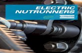 Electric Nutrunners - Atlas Copco · Introduction – Electric Nutrunners Tensor – the operators' choice PRODUCTIVITY GAINS Atlas Copco’s unique Tensor motors give the Tensor