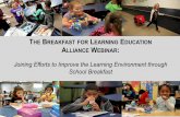 Breakfast for Learning - Amazon S3for+Learning+Handout.pdf · HOW MANY KIDS ARE EATING o 10.8 million low-income children participated in the School Breakfast Program on an average