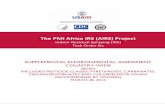 The PMI Africa IRS (AIRS) Project · The FY 2016 Malaria Operational Plan presents a detailed implementation plan for Benin, based on the USG malaria strategy and the National Malaria