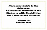 Resource Guide to the Arkansas Curriculum Framework for ...dese.ade.arkansas.gov/public/userfiles/Learning_Services/Student Assessment/2015...Resource Guide to the Arkansas Curriculum