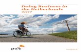 Doing Business in the Netherlands 2017 - PwC · Doing Business in the Netherlands 9 Renowned internationally for its open culture and emphasis on entrepreneurship and innovation,