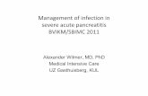 Management of infection in severe acute pancreatitis BVIKM ... Symposium/36th Wilmer Alexander.pdfBanks PA. Practice guidelines in acute pancreatitis. Am J Gastroenterology 2006 AGA