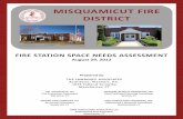 FIRE STATION SPACE NEEDS ASSESSMENT · Misquamicut Fire District: Fire Station Space Needs Assessment Page 5 THE LAWRENCE ASSOCIATES, Architects/Planners, P.C., 1075 Tolland Turnpike,