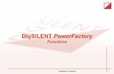 DIgSILENT PowerFactory - barghnews.com · DIgSILENT PowerFactory Functions. PowerFactory: Functions 2 Load Flow/Transmission Fast and Accurate Load Flow Algorithm (Full Newton Raphson,