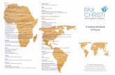 A Global Network of PeaceNetworking) Japan Japan Catholic Council for Justice and Peace Aotearoa/New Zealand Pax Christi Aotearoa New Zealand Pakistan National Commission for Justice