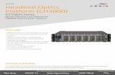 arris.com Headend Optics Platform (CH3000)Fiber-Deep DOCSIS® 3.1 Node Segmentation HPON ... RF and Optical Interface RF input F-type male (using BD31A8 or BD35M8 Back Plates) ...