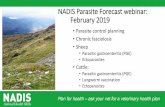 NADIS Parasite Forecast webinar: February 2019webinars.nadis.org.uk/media/47383/nadis_february_2019_webinar.pdf · About this webinar •The NADIS parasite forecast is published monthly