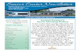 Senior Center Newsletter - North Ridgeville, Ohio · PAGE 2 OFFICE FOR OLDER ADULTS, NORTH RIDGEVILLE, OHIO THOUGHTS FROM RITA Late last year I was talking with a nursing student