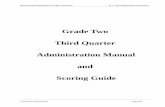 Grade Two Third Quarter Administration Manual and Scoring ...math.ncwiseowl.org/UserFiles/Servers/Server_4507209/File/Grade 2... · Administration Manual and Scoring Guide Grade 2
