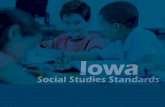 K-12 Iowa Core Standards in Social Studies · The state’s academic standards in social studies are premised upon a rigorous and relevant K – 12 social studies program within each