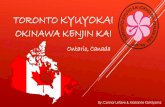 TORONTO Kyuyokai Okinawa Kenjin kai...Confidential A BRIEF HISTORY OF THE TORONTO KYUYOKAI The Toronto Kyuyokai was formed in July 31, 1970 with less than 10 families. The families