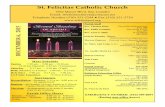 St. Felicitas Catholic Church DECEMBER 6.pdfSt. Felicitas Catholic Church 1662 Manor Blvd. San Leandro Email: stfelicitaschurch@comcast.net Telephone Number (510) 351-5244 Fax (510)