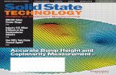 Accurate Bump Height and Coplanarity Measurement · 2018-06-15 · wafer to wafer, thus limiting the accuracy and repeat-ability of the bump height measurement. To accom-modate the