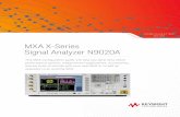 MXA X-Series Signal Analyzer N9020A · N9020A-FS2 Step 6. Choose performance options Description Option number Additional information Enhanced phase noise Standard 1 Licensed as N9020A-EP2
