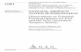 GAO-06-1114T National Airspace System Modernization: … · 2006-09-28 · costs, (2) advantages and concerns that stakeholders have raised about the current approach to collecting