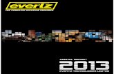 Evertz Tech 2013 Annual Report2013 ANNUAL REPORT 5 EVERTZ TECHNOLOGIES LIMITED SIGNIFICANT ACCOUNTING POLICIES ‘ ˆ ˘ ˆ ˘ ˆ ˘ ˆ ˘ † Basis of Measurement Q ˘ ˆ ˆ # ˆ