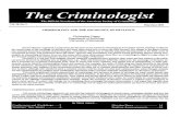  · fernce2004@jjay.cuny.edu vol. 28, No. 3, May/June 2003 The Criminologist THE CRIMINOLOGIST is six a—Wy — by of Road, Suite 212. OH 43212-11 SK sin* Copy; SSW P address to