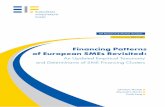 Financing Patterns of European SMEs RevisitedThis EIF Working Paper investigates financing patterns of European SMEs by looking at a large number of different financing instruments