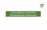 ICCA IBERIAN CHAPTER SPONSORSHIP PROPOSAL · 2018-02-23 · IBTM MEETING SPONSORSHIP PROPOSAL Through IBTM celebration, Barcelona, November. The Iberian Chapter holds an educational