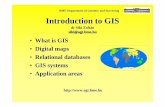BME Department of Geodesy and Surveying Introduction to GISenfo.agt.bme.hu/drupal/sites/default/files/GIS_0.pdf · CAD (DXF, DWG, DGN) GIS (Shape, TAB, GeoBase) •Several different