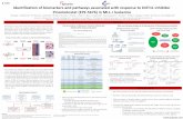 # 529 Identification of biomarkers and pathways associated ... · • Combination of pinometostat with RAS pathway inhibitors leads to synergistic cell killing in leukemia cell lines