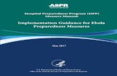 HPP Implementation Guidance for Ebola Preparedness ... Beginning in March of 2014, West Africa experienced