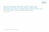 Disaster Recovery Best Practices for Microsoft SQL Server ...docshare01.docshare.tips/files/28341/283414063.pdf · 5.8.1 Initiate recovery on the existing SRM plan ... • VMware