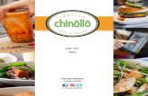 SIMPLE SALAD 6. - Chinollo · 2019-11-12 · sauteed onion, tomatoes, huacatay sauce, aji panca, cilantro, potato fries. Choice of chicken or tofu. For steak, add $1. SUSTAINABLE