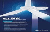 Goldwind Smart Wind Turbine · Yaw brake \ Hydraulic brake Type \ PLC control system Type \ Steel tower Hub height m 80, 110, project specific Wind turbine ground resistance ˜ ≤4
