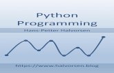  · Python Programming - This is a textbook in Python Programming with lots of Practical Examples and Exercises. You will learn the necessary foundation for basic programming with