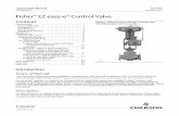 Fisher EZ easy‐e Control Valve - Emerson Electric · 2018-12-27 · Instruction Manual D100401X012 EZ Valve November 2017 3 Check with your process or safety engineer for any additional