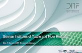 German Institutes of Textile and Fiber Research · 2019-11-16 · German Institutes of Textile and Fiber Research •Europe‘s largest textile research center •Founded in 1921,