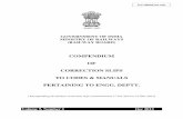 COMPENDIUM OF CORRECTION SLIPS TO CODES & MANUALS … · 2017-11-18 · 3 RAILWAYS INDIAN TRACK MACHINE MANUAL – 2000 4 INDIAN RAILWAYS SCHEDULE OF DIMENSIONS 1976 mm GAUGE (BG)