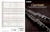 Yamaha Clarinets The YCL-250 incorporates all the lessons we’ve learned from crafting our high-end models. Made of ABS resin, it is exceptionally durable, maintenance-free,
