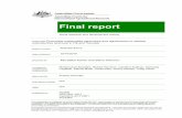 Final report - aciar.gov.au · Lagataki, Sairusi Bulai, Tevita Kete, Jimmy Rantes, Craig Johns . approved by . Audrey Gormley . final report number . N/A . ISBN . N/A . published