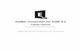 Stellar Converter for EDB 9 · 2019-10-10 · Stellar Converter for EDB converte caselle di posta da file di database MS Exchange in file PST. Consente di ... Salvataggio di dati