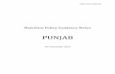 PUNJABphsrp.punjab.gov.pk/downloads/Punjab-Nutrition-Guidance-Note-Draft-29... · function leaving the body more susceptible to infection, affects 41.8% of women and 51.0% of children.