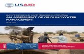 CLIMATE CHANGE AND WATER RESOURCES IN WEST …An Assessment of Groundwater Management 1 . CLIMATE CHANGE AND WATER RESOURCES IN WEST AFRICA: AN ASSESSMENT OF GROUNDWATER MANAGEMENT