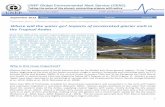 Where will the water go? Impacts of accelerated …Nevado del Huila was lost in just two years due to volcanic eruptions in 2007 and 2008 (Rabatel et al., 2013). Four of Colombia’s