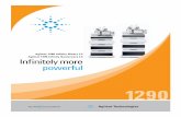 Agilent 1290 Infinity Binary and Quaternary LC ... · to alter the original method parameters or change your instrumen-tation. With Intelligent System Emulation Technology (ISET)
