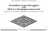 Anthropologie et developpement - ... 38 ANTHROPOLOGIE ET DEVELOPPEMENT fonctionnaires nationaux, la